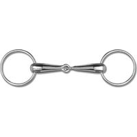 Gebiss Waldhausen 2 rings hollow Edelstahl 14,5 cm