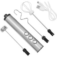 Automatic Handheld Frother and Coffee Mixer Usb Rechargeable Electric Stirrer for Foams Easy to Clean Compact Design for Lattes