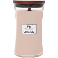 Candela WoodWick Vaniglia e Sale Marino 609,5 g Grande