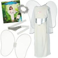 Carnival angel costume 4 el size M