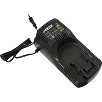 Virax – Chargeur 230 V pour batterie 14,4 V – 2,4 Ah Li-ion pour sertisseuse VIPER M20+ et P22+ – Charge rapide et sécurité intégrée