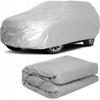 Housse de voiture 540x175x150cm bâche imperméable SUV gris