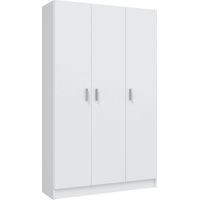 Habitdesign FOARM7143O Mobile Multiuso Tutto in Laminato, Bianco, 3