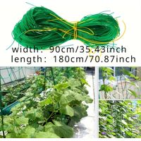 Treillis pour plantes d'escalade – Maille résistante pour concombres et tomates – Support vertical optimisé – Installation rapide sans outils