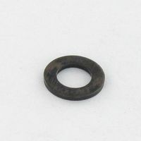 Rondelle Plate M6X12X1.2 Z Acier zingué noir-1 pièce