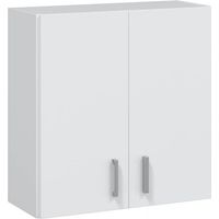 Armoire Suspendue Blanche Rangement Mural Compact Et Polyvalent - Forés/arkit