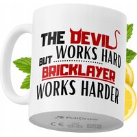 Mug humoristique pour maçon - Mug à café/thé avec texte amusant - Idéal pour les anniversaires, les fêtes et les occasions spéciales - Mug premium pour la maison, le bureau et le travail - Blanc - 330