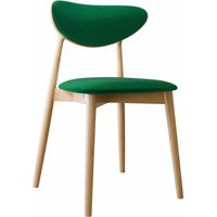 Chaise Dearborn 103, Magic Velvet 2225, 80x48x49cm, Tissu, En bois, Bois