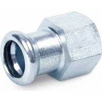 Raccorderia a pressare in acciaio carbonio. NON sono idonei per l'utilizzo con acqua potabile. Campi di applicazione riscaldamento alte temperature e raffrescamento. Certificazioni VDS - CSTB.(DianFl