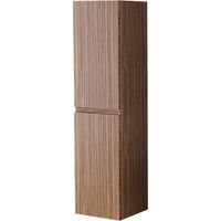 Badschrank Zug in Holzoptik-dunkel