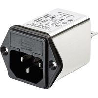 Filtre d'alimentation Schaffner FN 9260-2-06 avec interrupteur, avec connecteur femelle pour appareil 250 V/AC 2 A 2.7
