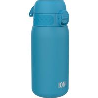Ion8 Borraccia Inox Leggero per Bambini, 400ml, Non Isolato, a Prova di Perdite, Facile da Aprire, Serratura Sicura, Lavabile in Lavastoviglie, Facile Pulizia, Durevole e Antigraffio, Blu