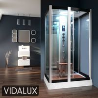 Vidalux Serenity Steam Shower 1200 x 900-Mirror Glass