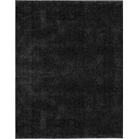 Tapis shaggy anthracite 160 x 230 cm – Poil court doux 12,15mm – 100% polypropylène frisée – Antidérapant jute – Entretien facile – Minimal