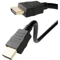 Cable Hdmi ethernet contactos dorados 5 M Negro