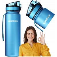 Gourde filtrante Aquaphor 0,5 l bleue + 1 filtre