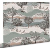 Laura Ashley Hartingdon Vliestapete Jade Green 10mx52cm
