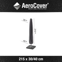 Housse de parasol de jardin 7984 Ø30-40x215 AeroCover anthracite Homms