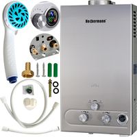 Chauffe-eau à gaz naturel Heckermann JSD-HB02 12L