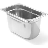 GN 1/4-Behälter, Edelstahl, Profi Line, Höhe 150 mm - Hendi 801611