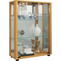 Escaparate del soporte de cristal Espejo de Sintalo 80x60x25 - VCM