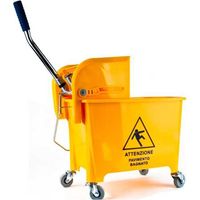 Carrito de trapeador Clean Warning Ladydoc 06507