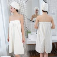 Serviette Microfibre Séchage Rapide Cheveux Turban Magique Bonnet Coiffure Maison Bain Spa