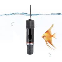 Fish Tank Heater, 10W Mini Aquarium Heater with Thermostat, Submersible USB Heating Rod for Small Fish Tanks, Turtle Tanks, Tropical Aquariums, Freshwater, Saltwater