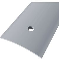 Halbgewölbte Schwelle vorgebohrt L.73cm x B.30mm ELTON Edelstahl - B01001/073