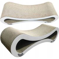 MOZOS Griffoirs en carton pour chats, lit et canapé, grande taille (XXL)