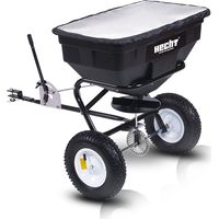 Hecht jardin 260 Epandeur universel et remorque de Haute Qualité 60 l Largeur 46-48 cm Dosage exact