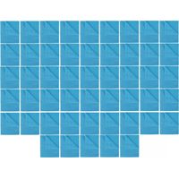 2WORK 104420BLUE - Panno economico, 420 x 350 mm, confezione da 50 pezzi, colore: Blu