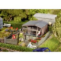 Élément décoratif jardin faller gazebo plastique 22.20 cm