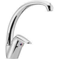 Fima Carlo Frattini Serie 2 Miscelatore Lavello Cucina Canna Girevole Cromo F32072-CR