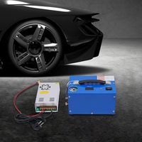 Compresseur d'air haute pression avec arrêt automatique 30 MPa/300 bar Pompe à air 12 V 250 W PCP portable 4500 PSI Fonctionne avec des réservoirs de 200 à 1000 cc
