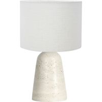 Anne Lighting - lámpara de mesa - Travino - crema blanco - piedra