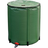 Costway – Réservoir d'eau de pluie pliable 200L – Tissu PVC anticorrosion – Dimensions 60x72cm – Filtre anti-débris et robinet inclus