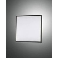 Fabas Luce Plafón Élite negro LED 10W 900 lúmenes