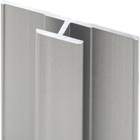 Profilé de jonction pour panneau mural de douche, DécoDesign, Schulte, Alu-argenté, 255 cm
