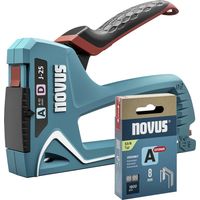 Novus Tools J-25 030-0459 Graffettatrice a mano Tipo graffette tipo 53, tipo 53F, tipo 37, tipo 11 Lunghezza graffette