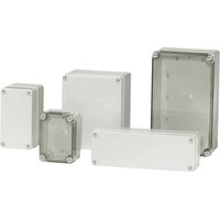 Fibox PC B 65 T Installations-Gehäuse 110 x 80 x 65 Polycarbonat Lichtgrau (RAL 7035) 1 St.