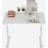 Bureau d’étude réglable pour enfants et adultes – Bureau multifonction réglable en hauteur pour la maison et le bureau, design compact