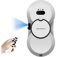 Robot Laveur Vitre Electrique Liectroux HCR-10, Pulvérisation d'eau ultrasonique, routage AI, moteur sans balais, réservoir d'eau 30ml, Blanc, 5 ANS DE GARANTIE