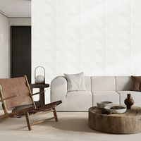 Wolketon Decorazione murale autoadesiva 8801 60×30 cm, pannelli in PET impermeabili – 10 pezzi