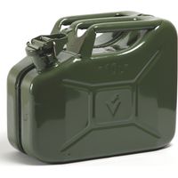 Bidon métallique type militaire 10 litres pour carburant