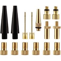 Adaptateur de valve de pneu de vélo Adaptateur de pompe à vélo 15 pièces