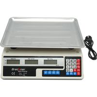 Bilancia elettronica con schermo LCD, portata 40 Kg con batteria da 4V Breckner Germany