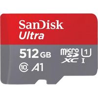 Tarjeta microSDXC Sandisk Ultra de 512 GB, 150 MB/s, A1 CL10 UHS-I