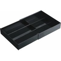 Yamazaki Besteckauszug Tower schwarz 24,6-45 cm