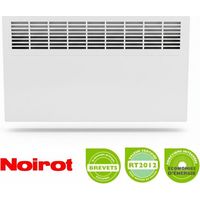Noirot – Radiateur électrique à inertie 2000W – Corps en aluminium – Thermostat digital – Fil pilote 6 ordres – Pour pièces jusqu'à 25 m²